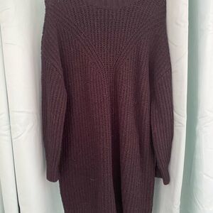 Women's Knit Sweater - Deep Purple